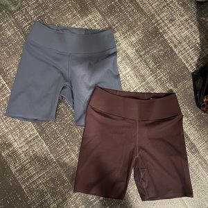 Like New Uniqlo biker shorts size S two colors